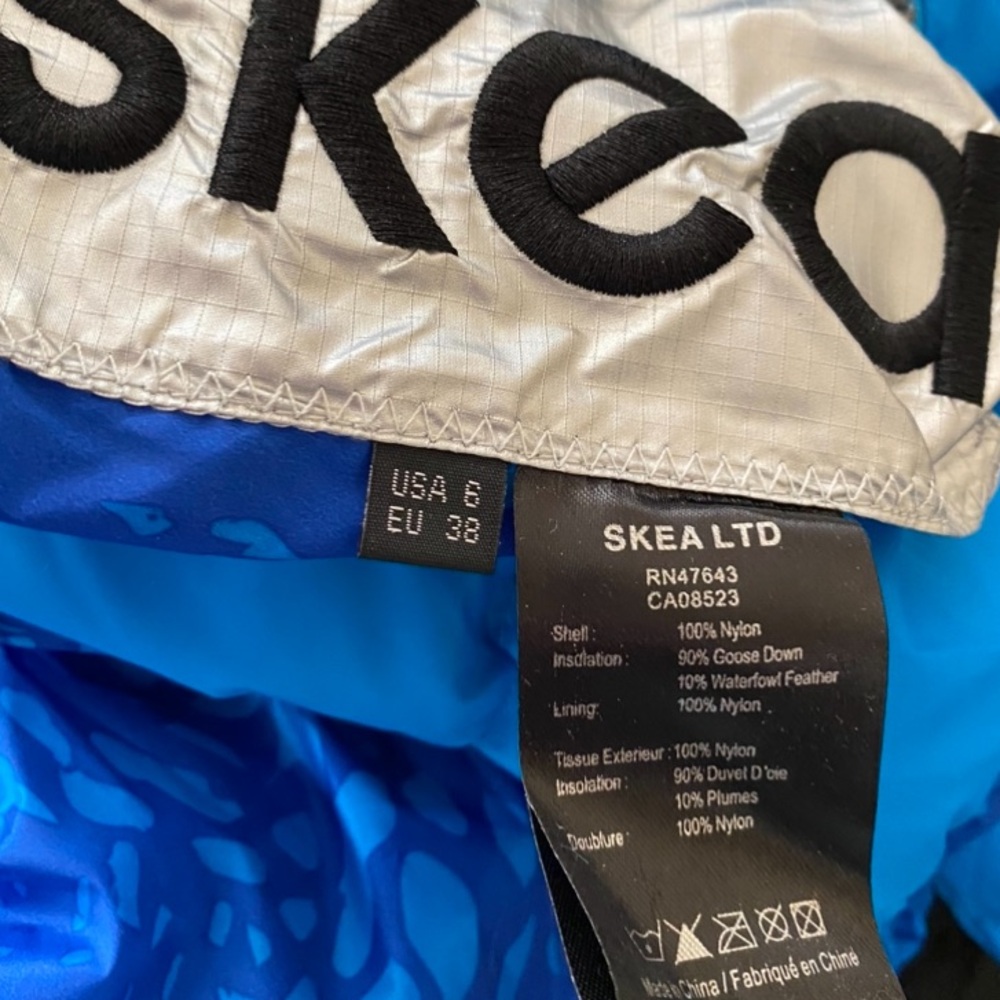 Skea 750 Goose Down Fill Java Reversible Hooded P… - image 11